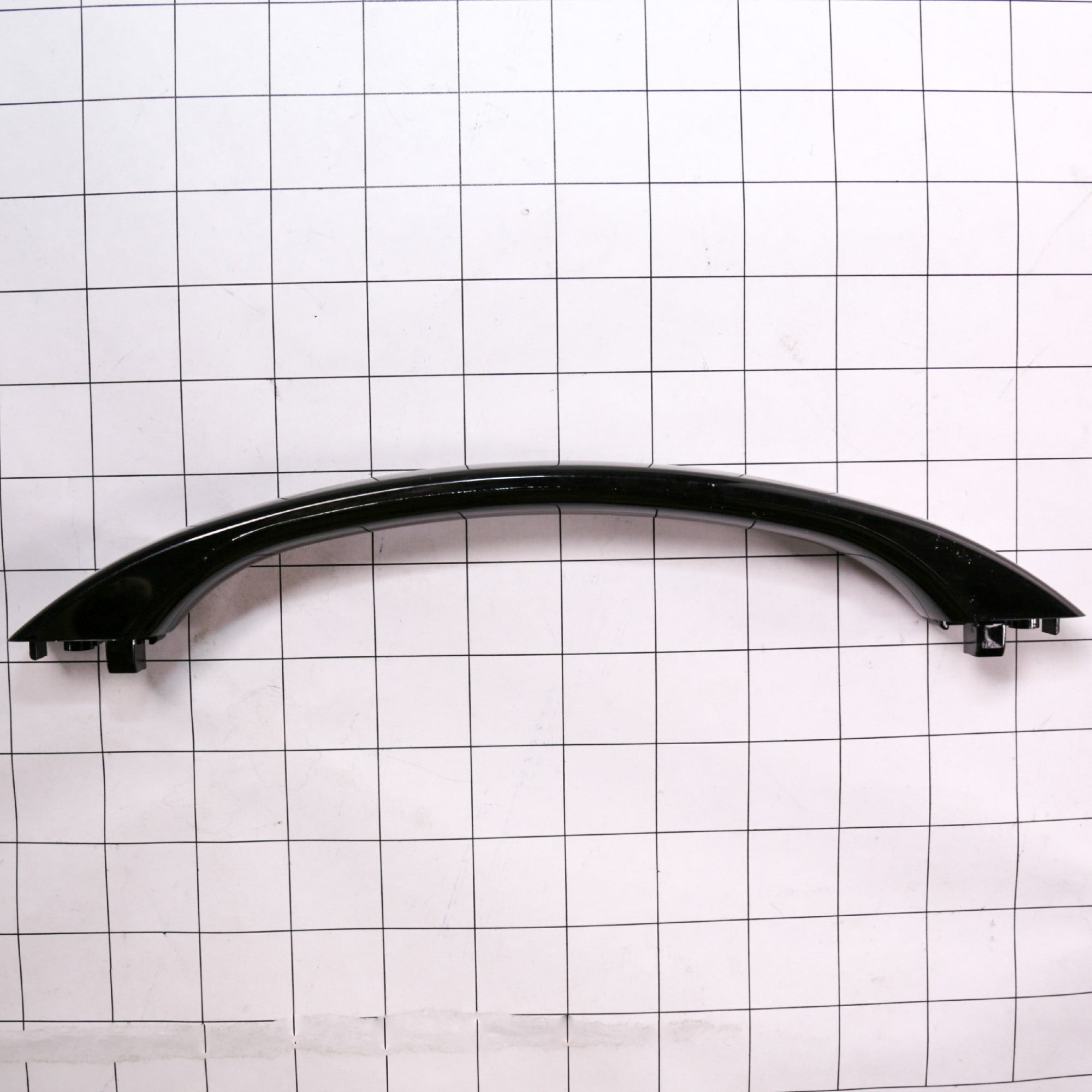 WB15X10022 GE MICROWAVE HANDLE - BLACK - Image 3
